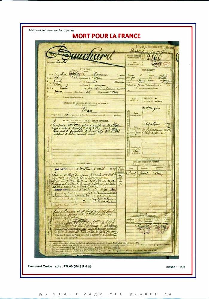 04 Carlos BAUCHARD Registre des matricules.JPG